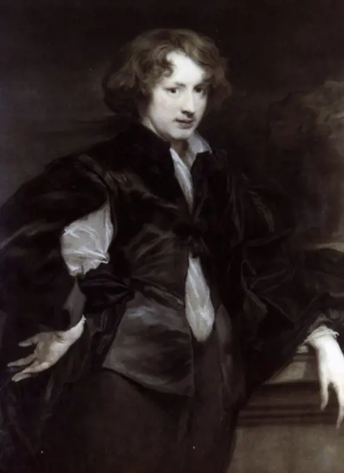 Self Portrait by Anthon van Dyck, 1620s, 1599-1641