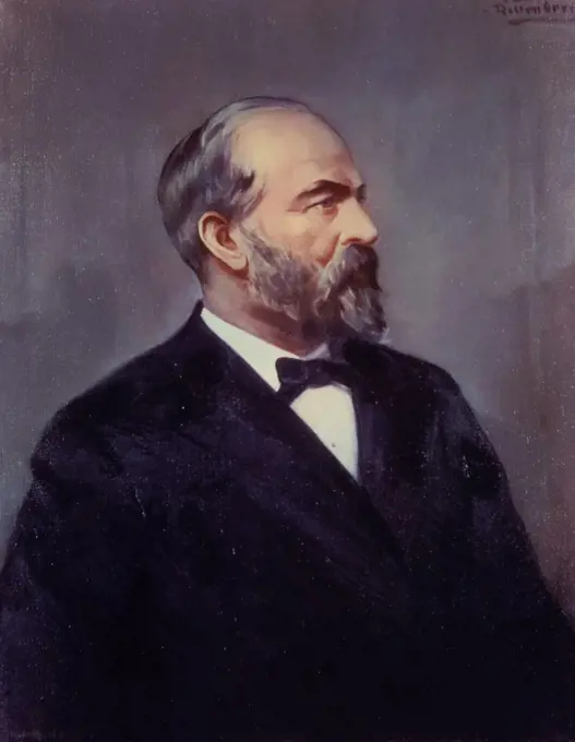 James Garfield (20th President) by Henry R. Rittenberg, b.1879