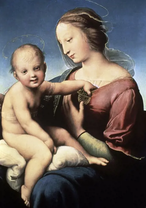 Niccolini-Cowper Madonna 1508  Raphael (1483-1520/ Italian) Oil on panel National Gallery of Art, Washington, D.C. 