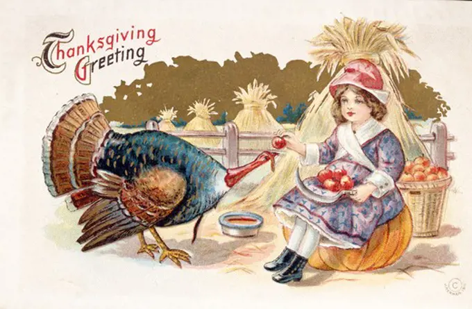 Thanksgiving Greeting, Nostalgia Cards