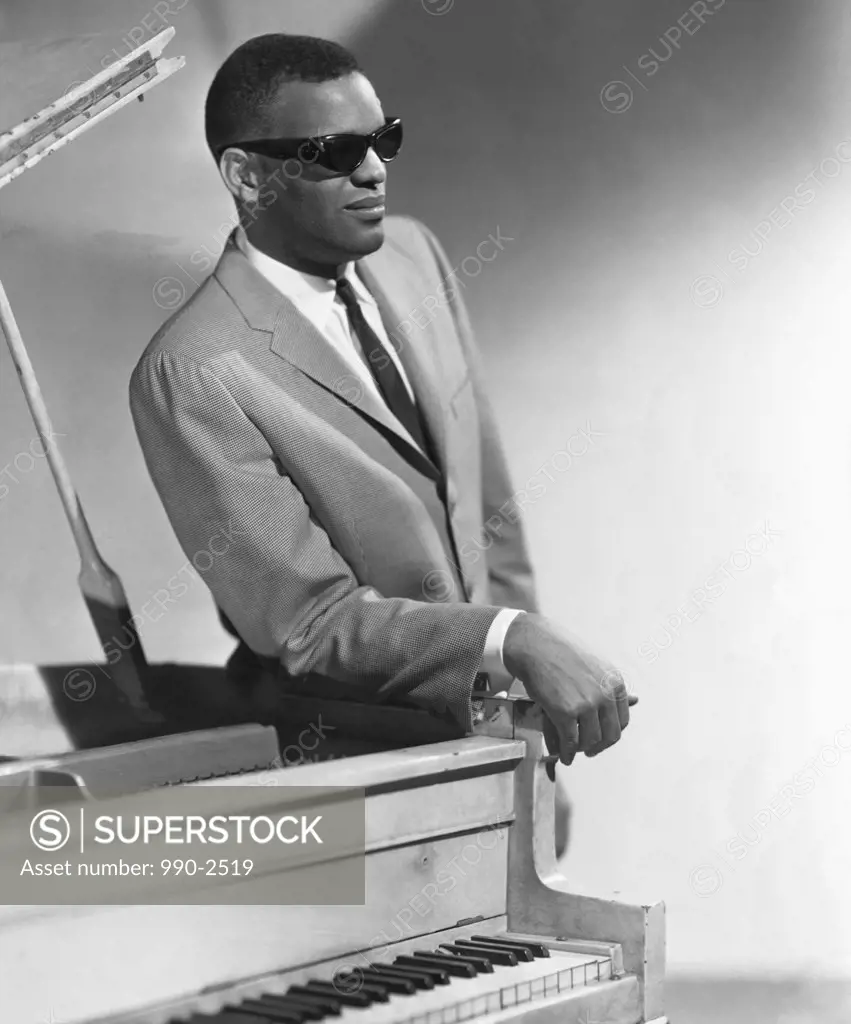 Ray Charles, American Singer, Pianist and Composer, (1930-2004)