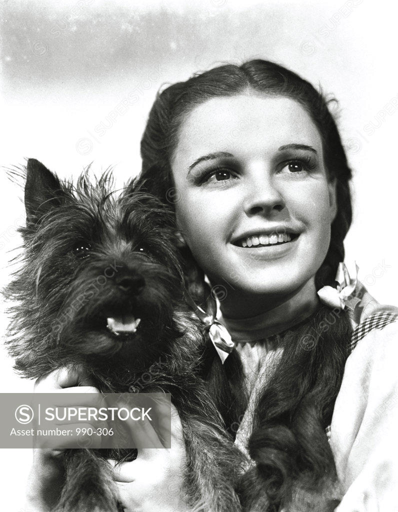 Judy Garland with Toto, The Wizard of Oz, 1939 - SuperStock