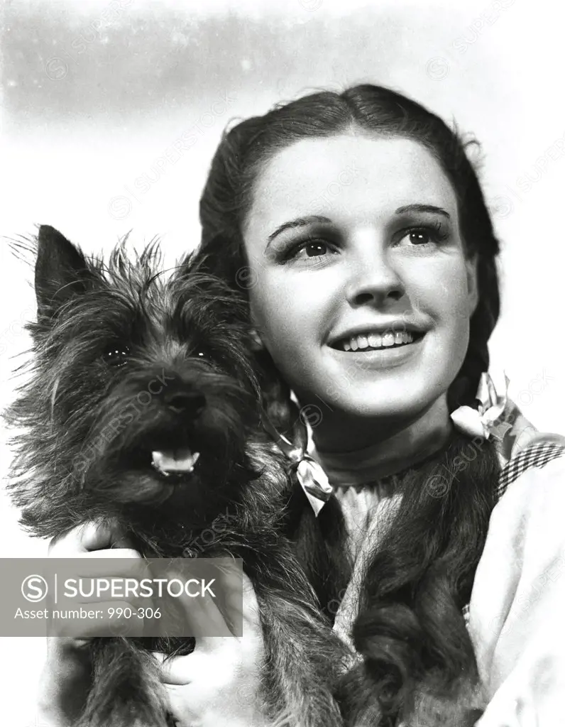 Judy Garland with Toto, The Wizard of Oz, 1939 