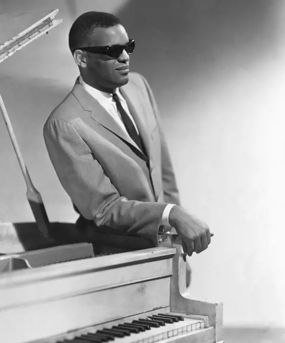 Ray Charles, American Singer, Pianist and Composer, (1930-2004)