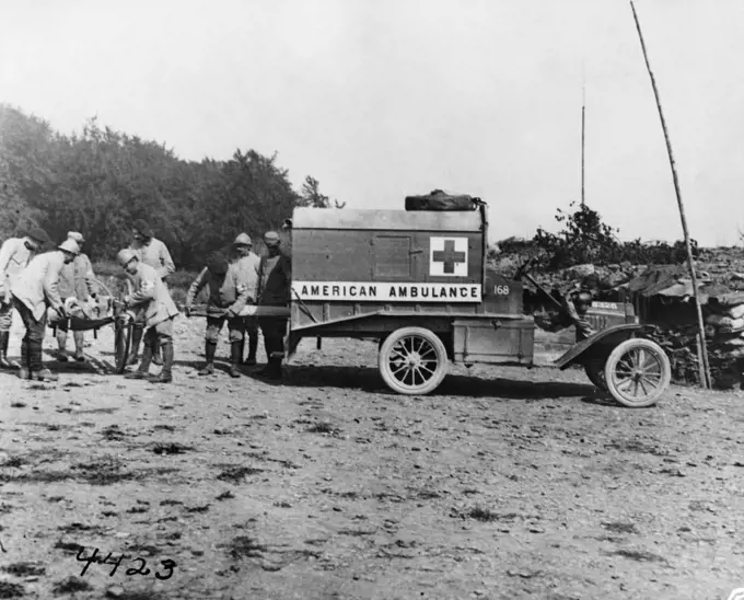 Ambulance during World War I