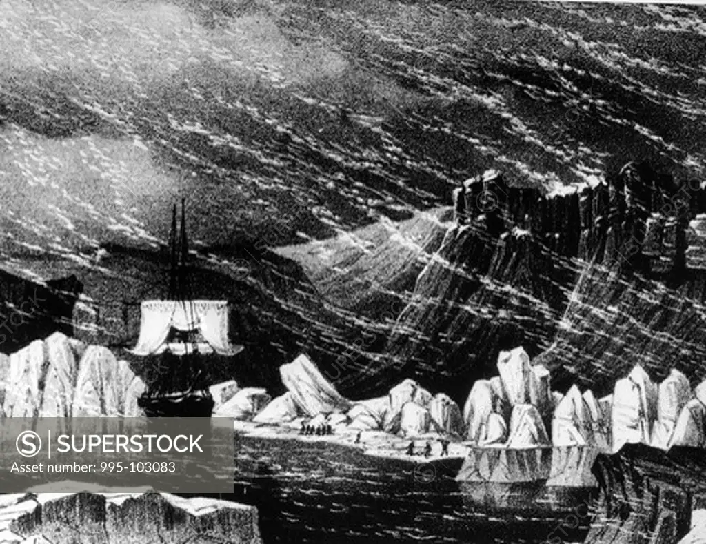 McClure's Ship Investigator at it's Farthest Point East by unknown artist