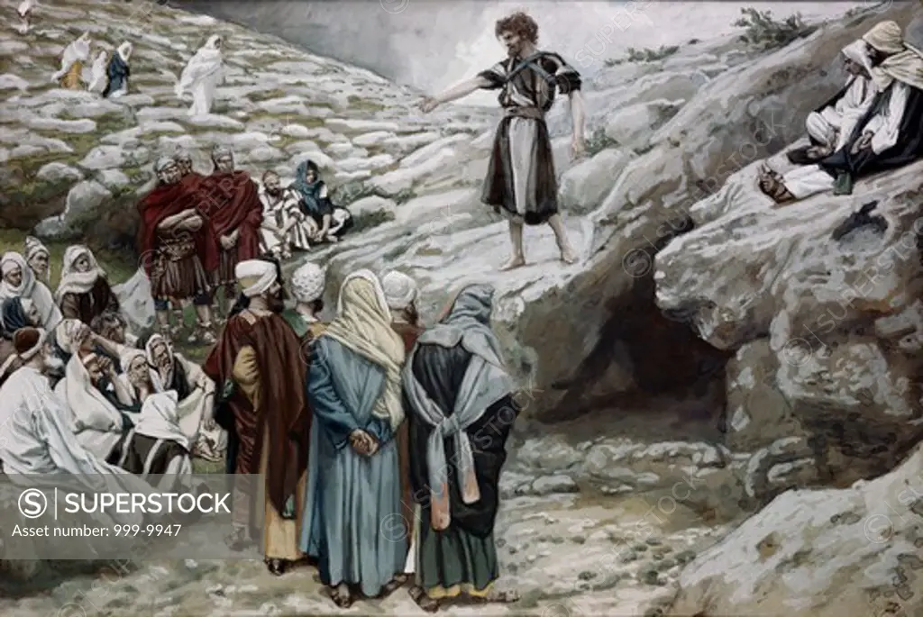 John The Baptist and the Pharisees James Tissot 1836 1902 French