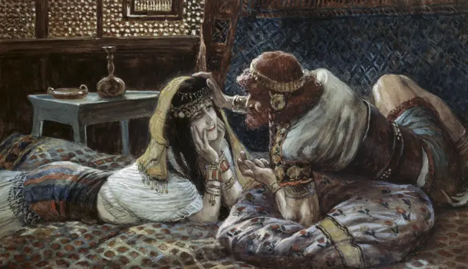 Samson and Delilah James Tissot (1836-1902 French) Jewish Museum, New York